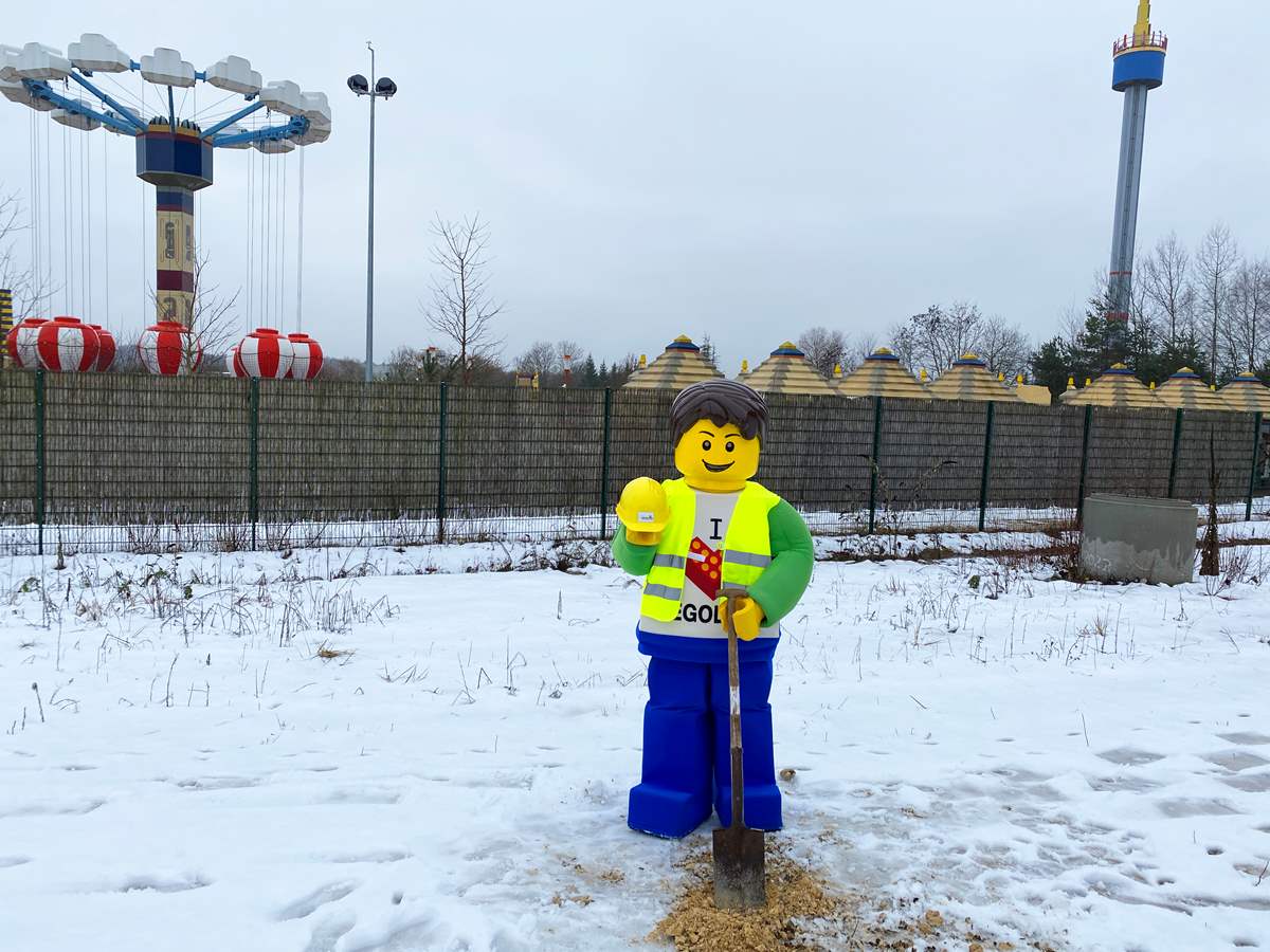 2023 eröffnet neuer Themenbereich mit Achterbahn und weiterem Fahrgeschäft im LEGOLAND® Deutschland