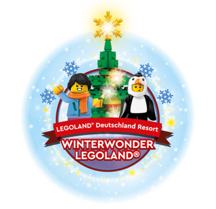 Schneeflocken und Eislaufen im WinterWonder LEGOLAND®