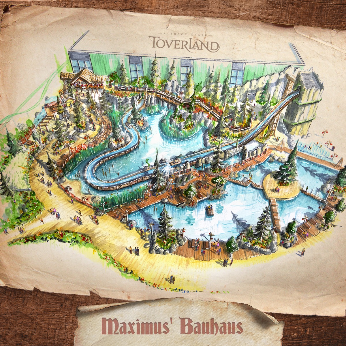 Großes Upgrade der Wildwasserbahn Expedition Zork in Toverland