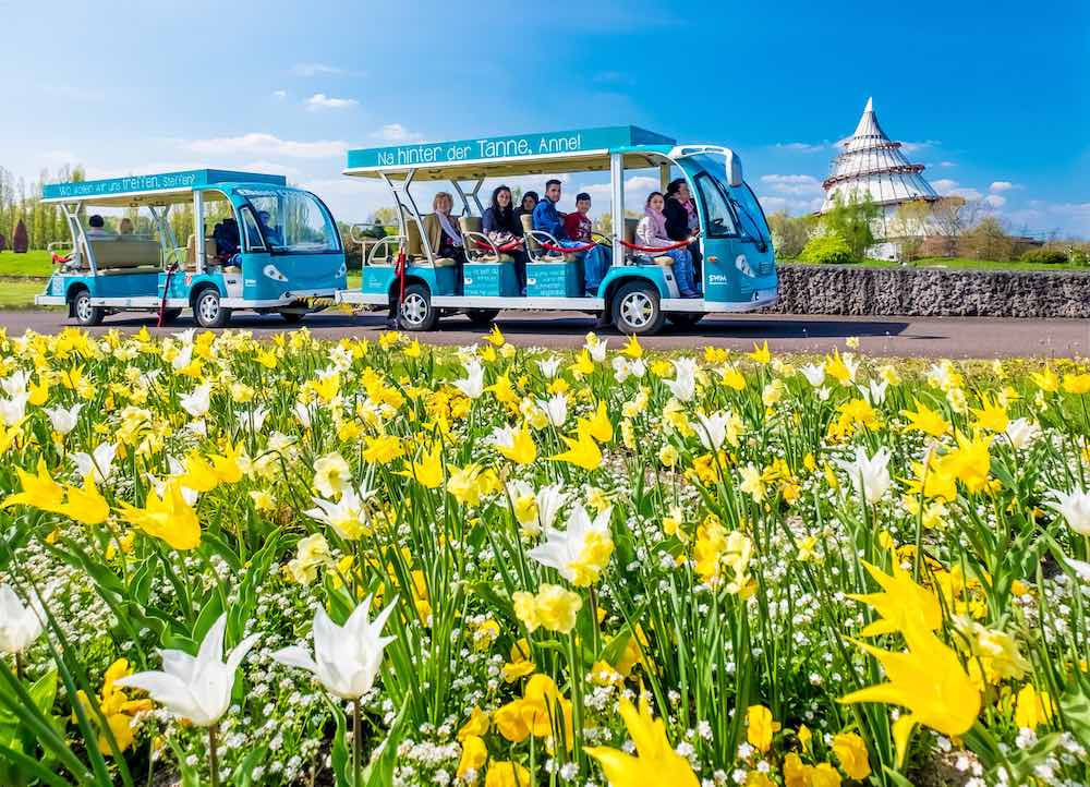 Osterschätze, Blütenzauber und neue Attraktionen im Elbauenpark