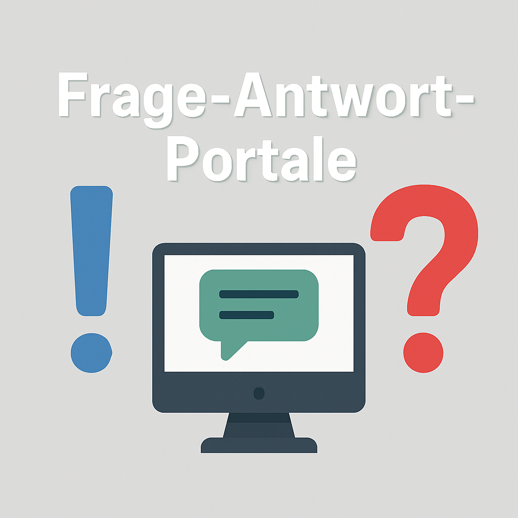 Deutschsprachige Frage-Antwort-Portale – Wissen teilen und finden